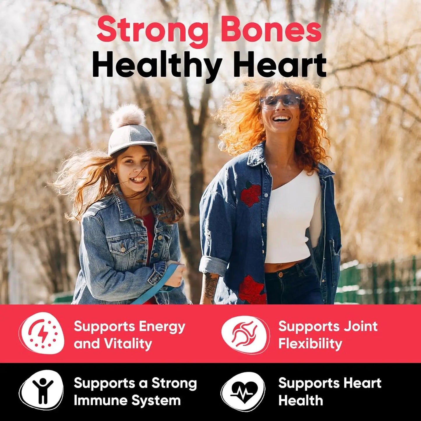 2-in-1 Vitamin D3 + K2 Liquid Drops (60ml) | Bone, Immune & Heart Health Support