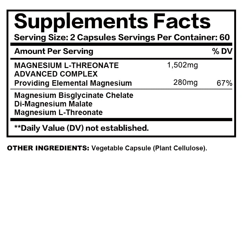 Magnesium L-Threonate – Brain Health, Sleep & Cognitive Support