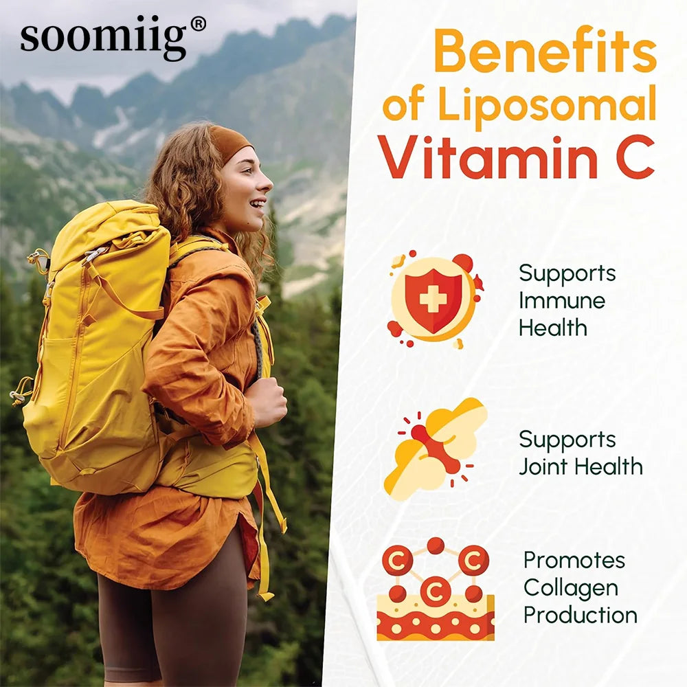 Vitamin C 1000mg with Rose Hips & Acerola – Two-Stage Timed-Release Immune, Skin, Hair & Nail Support | Non-GMO