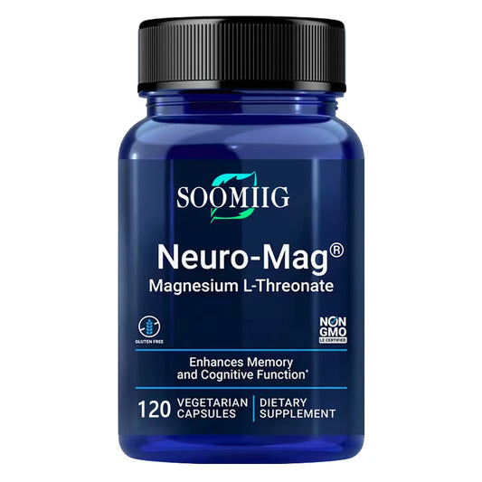 Magnesium L-Threonate Capsules – High Absorption Brain Support | Memory, Focus & Cognitive Function Supplement