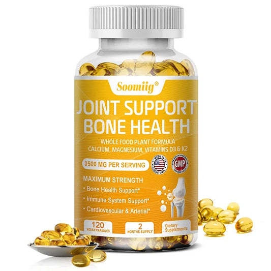 Calcium with Vitamin D3 + K2 Supplement | Bone, Joint, Heart & Immune Health Support for Men & Women