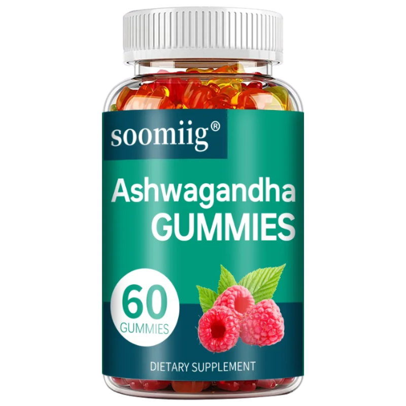 Ashwagandha Gummies – Promotes Natural Stress Relief & Mood Support (60 Count)